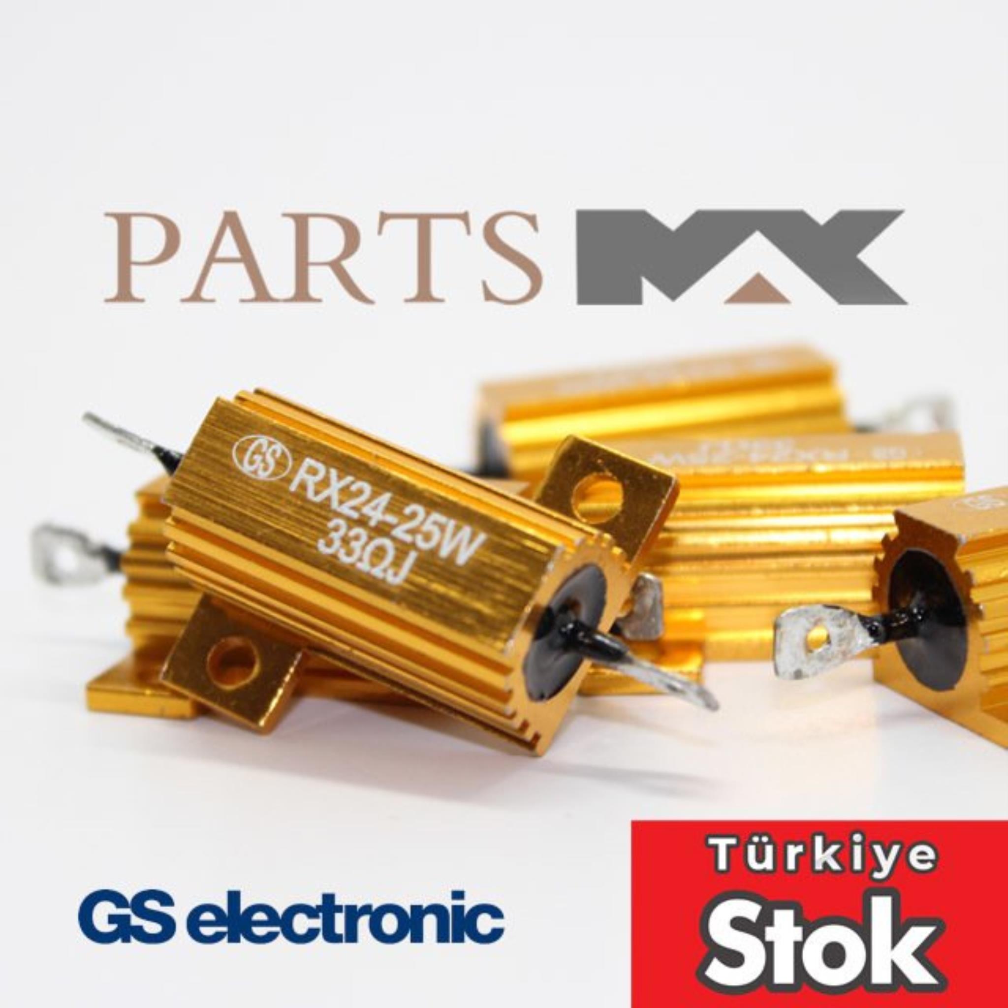 Picture of RX24-25W 33ΩJ | Resistors | Partsmax Türkiye