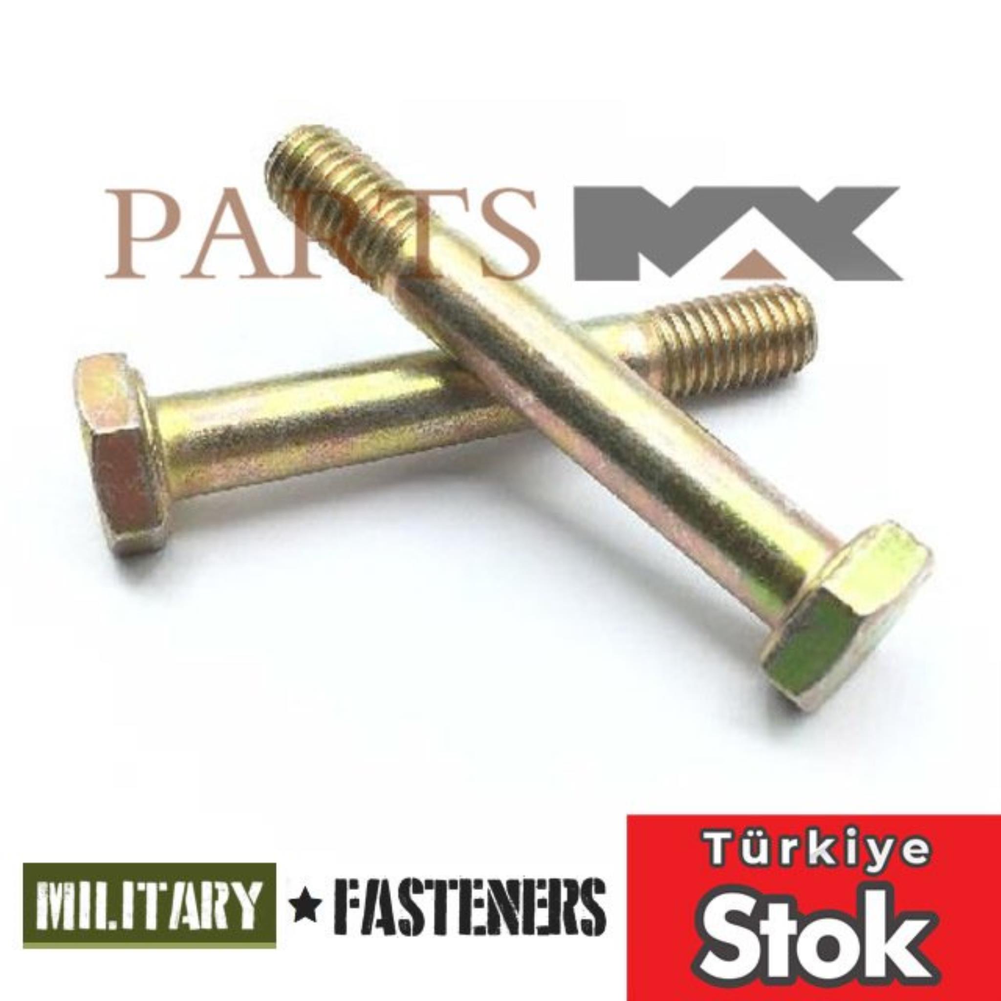 Picture of AN4-15A Bolt - length 1-21/32 thread 1/4-28 - Military  | Partsmax Türkiye