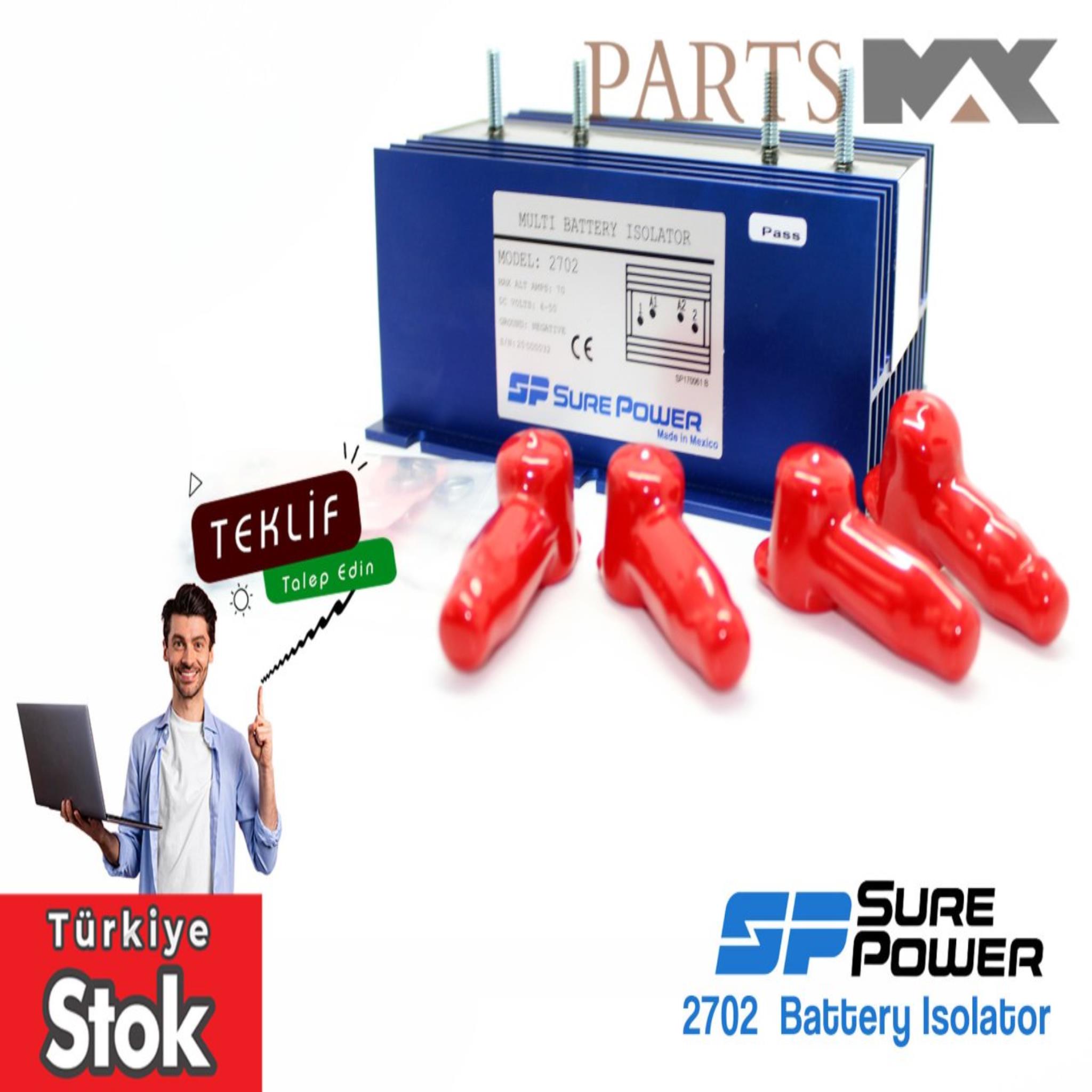 Picture of 2702 Sure Power Battery Isolator | Partsmax Türkiye