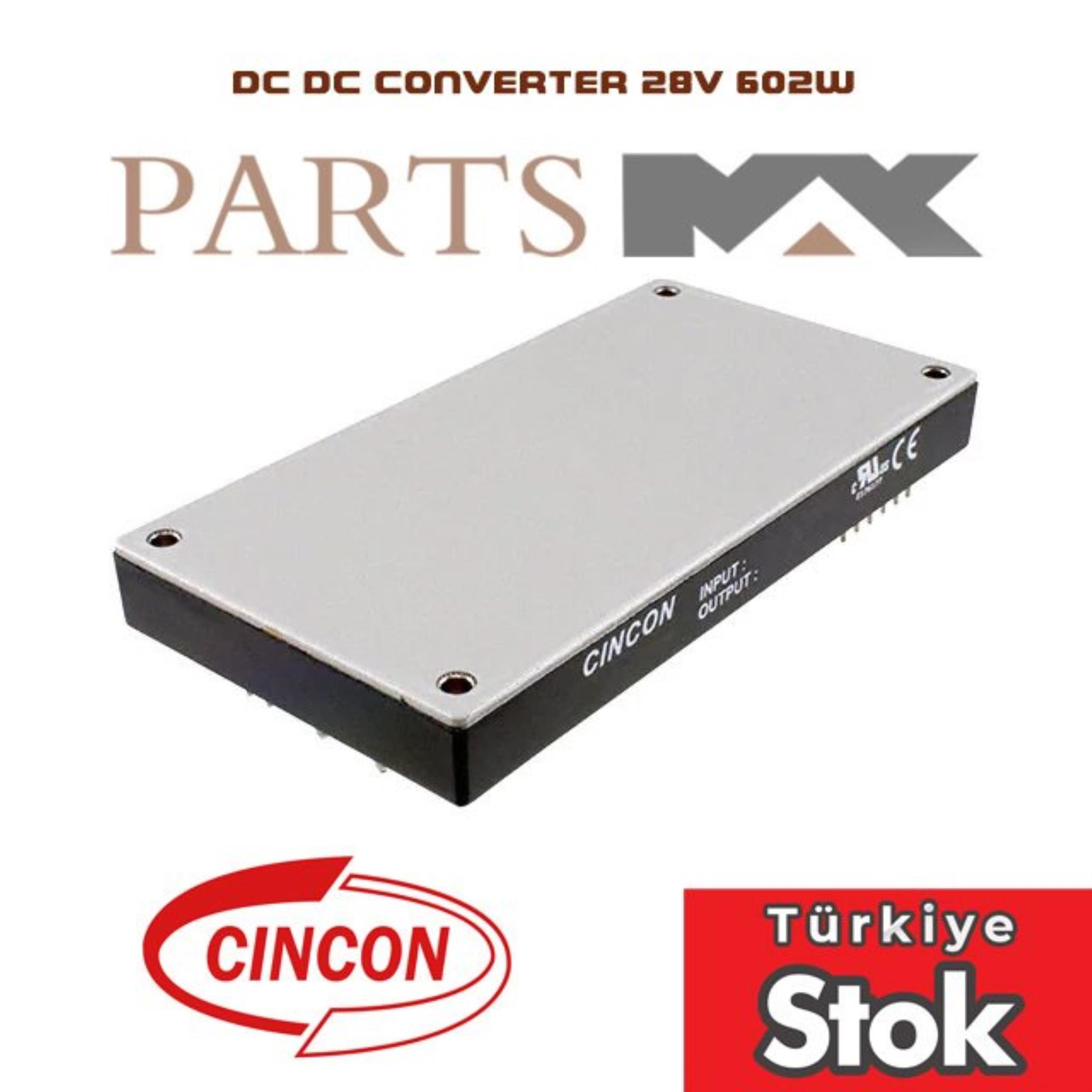 Picture of CFB600-24S28 Cincon | Power Supplies | Partsmax Türkiye