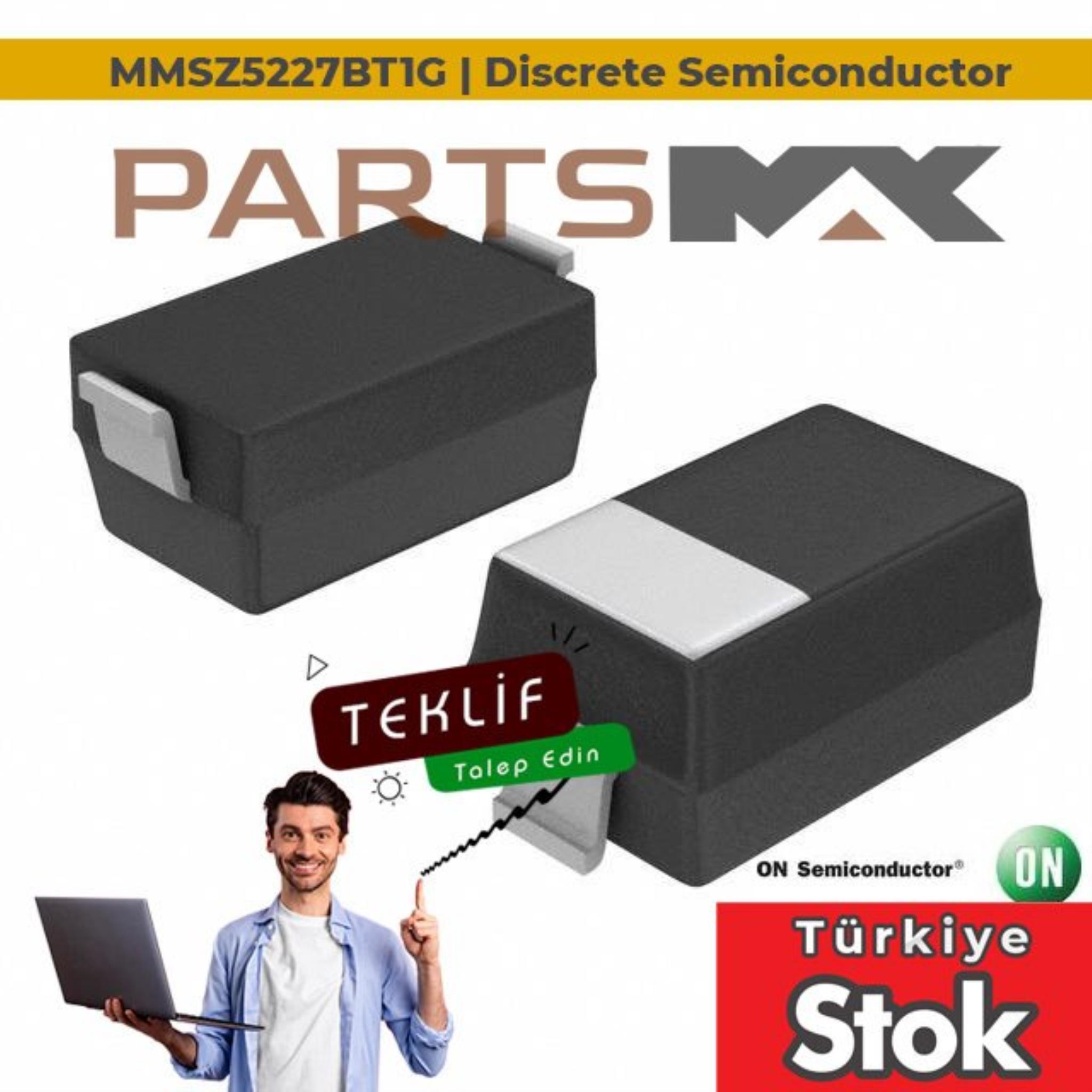 Picture of MMSZ5227BT1G Onsemi | Partsmax Türkiye