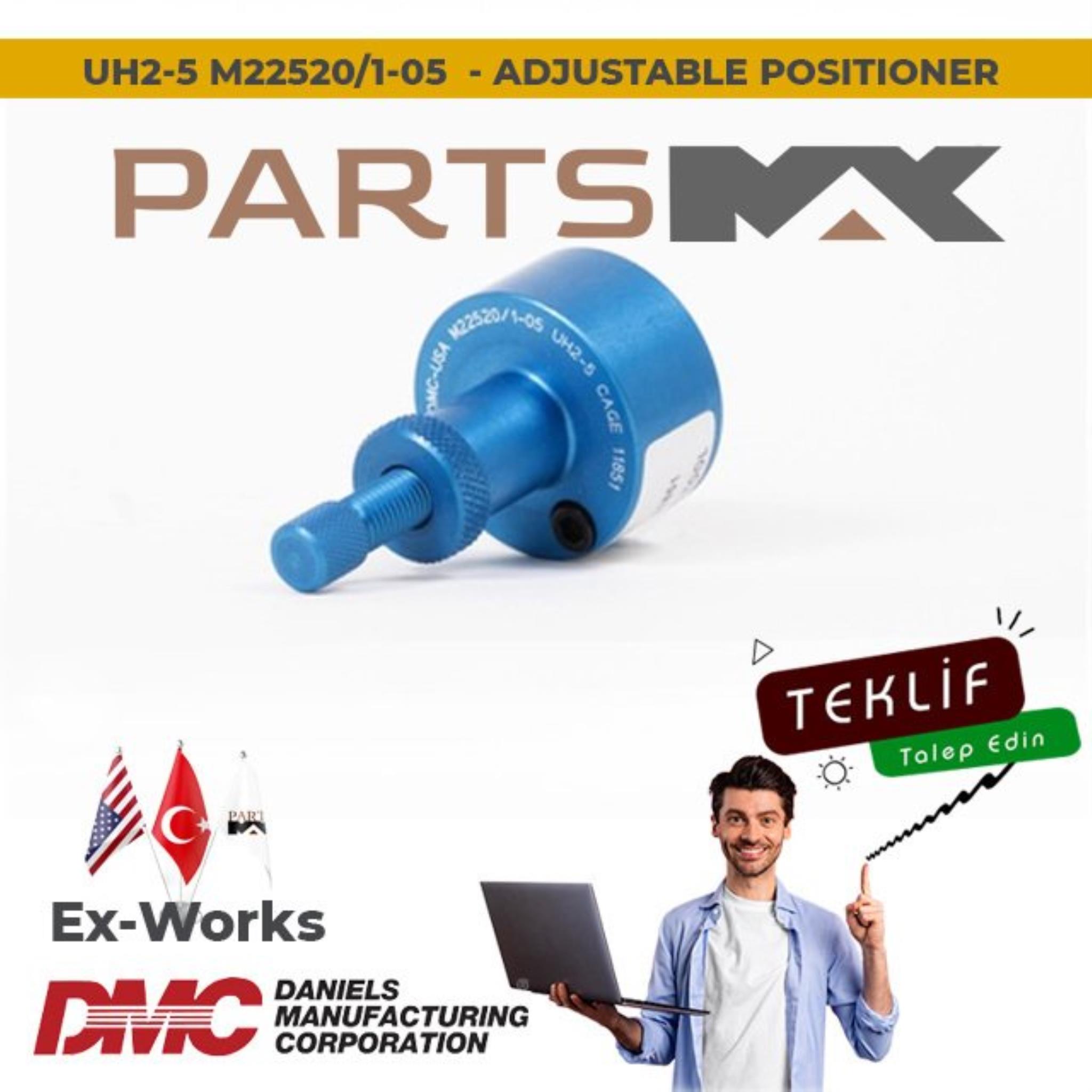 Picture of UH2-5 M22520/1-05 ADJUSTABLE POSITIONER DMC Tools | Partsmax Türkiye