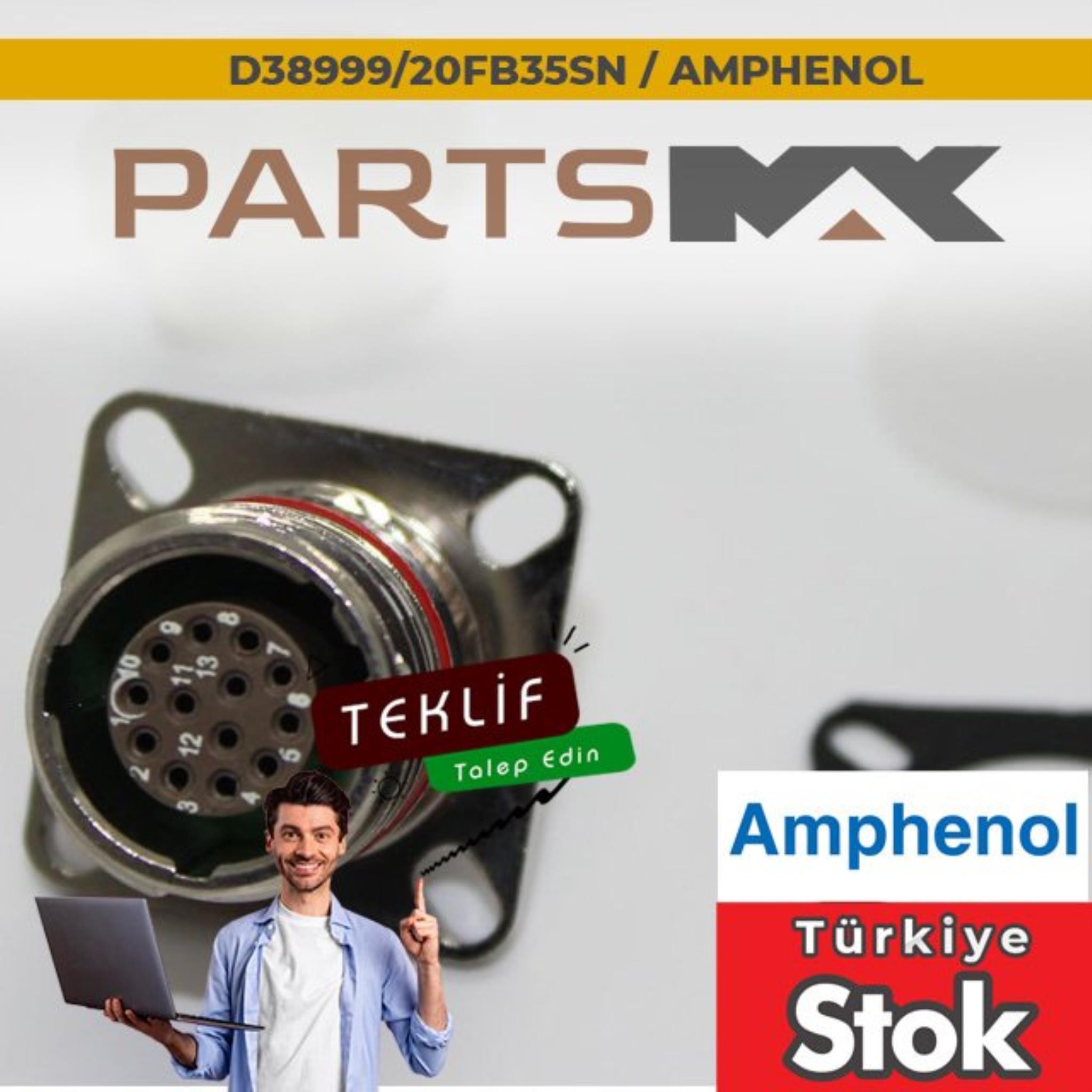 Picture of D3899920FB35SN Amphenol | Partsmax Türkiye