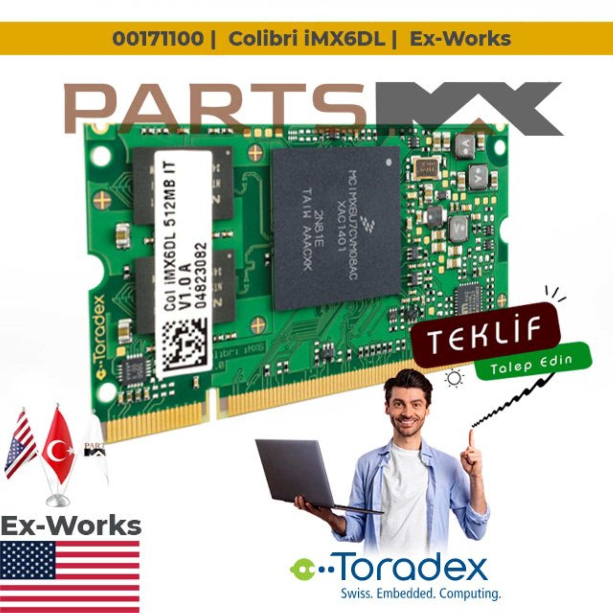 Picture of 00171100 Colibri iMX6DL Toradex | Partsmax Türkiye