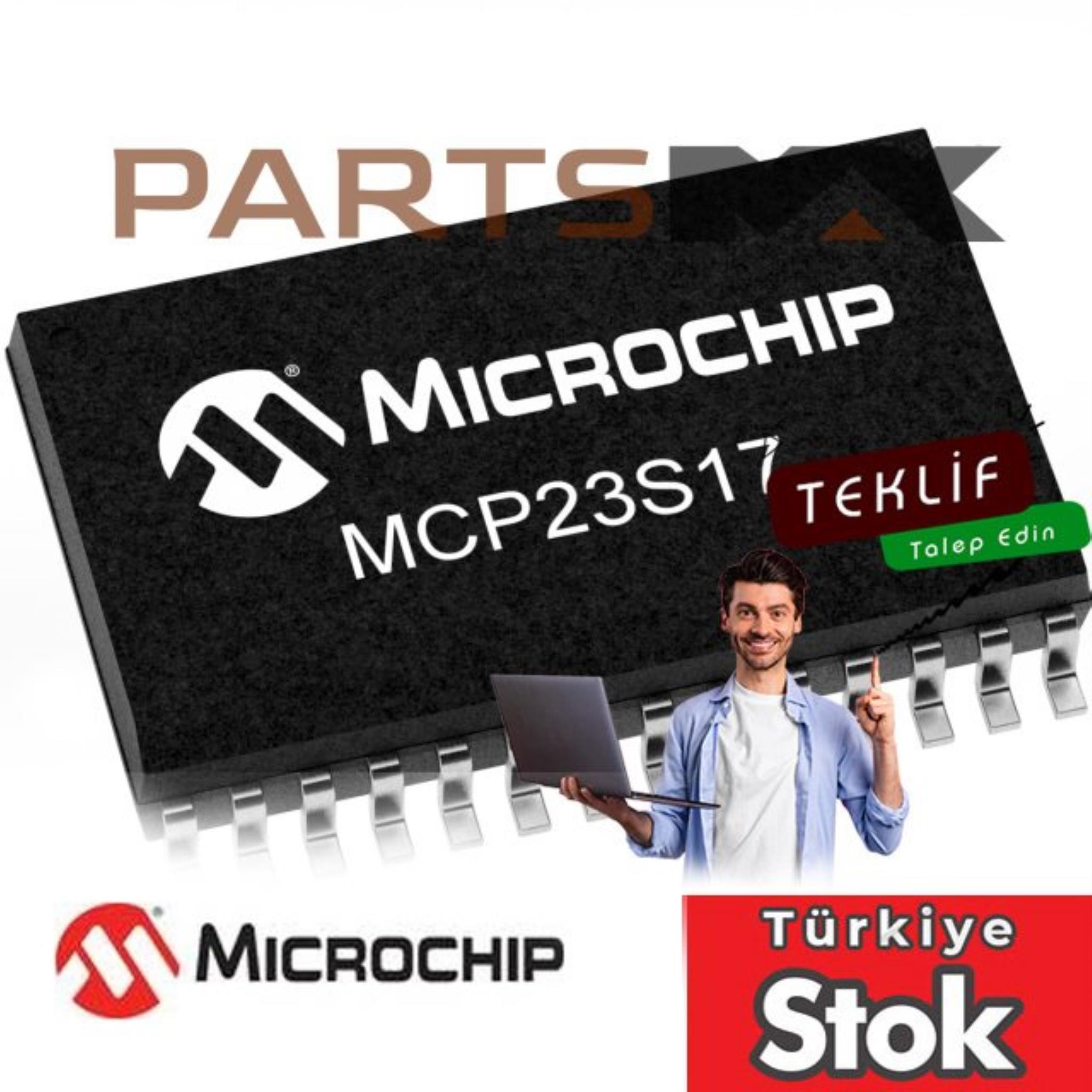 Picture of MCP23S17-E/SO Microchip Tech | Partsmax Türkiye