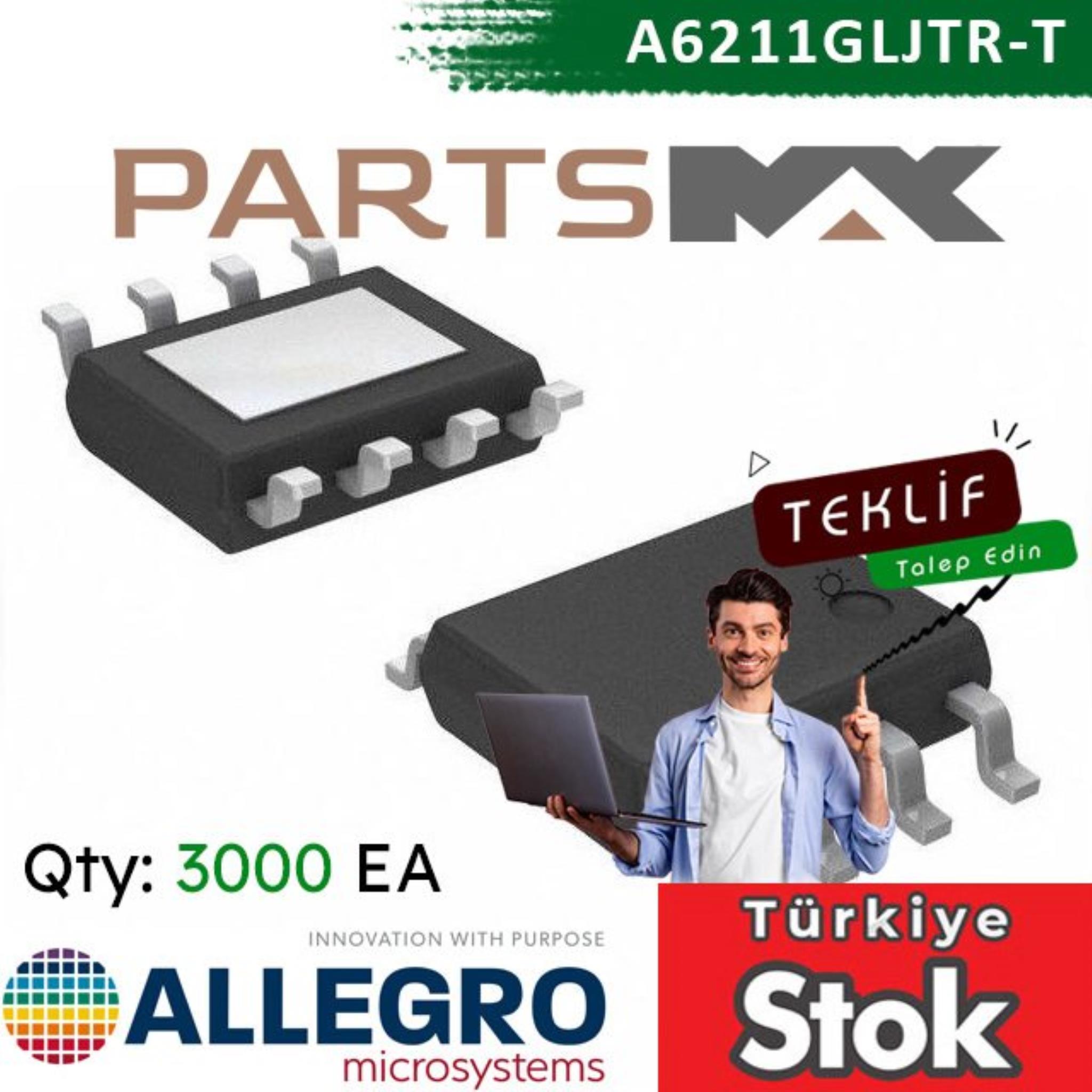 Picture of A6211GLJTR-T Allegro MicroSystems | Partsmax Türkiye