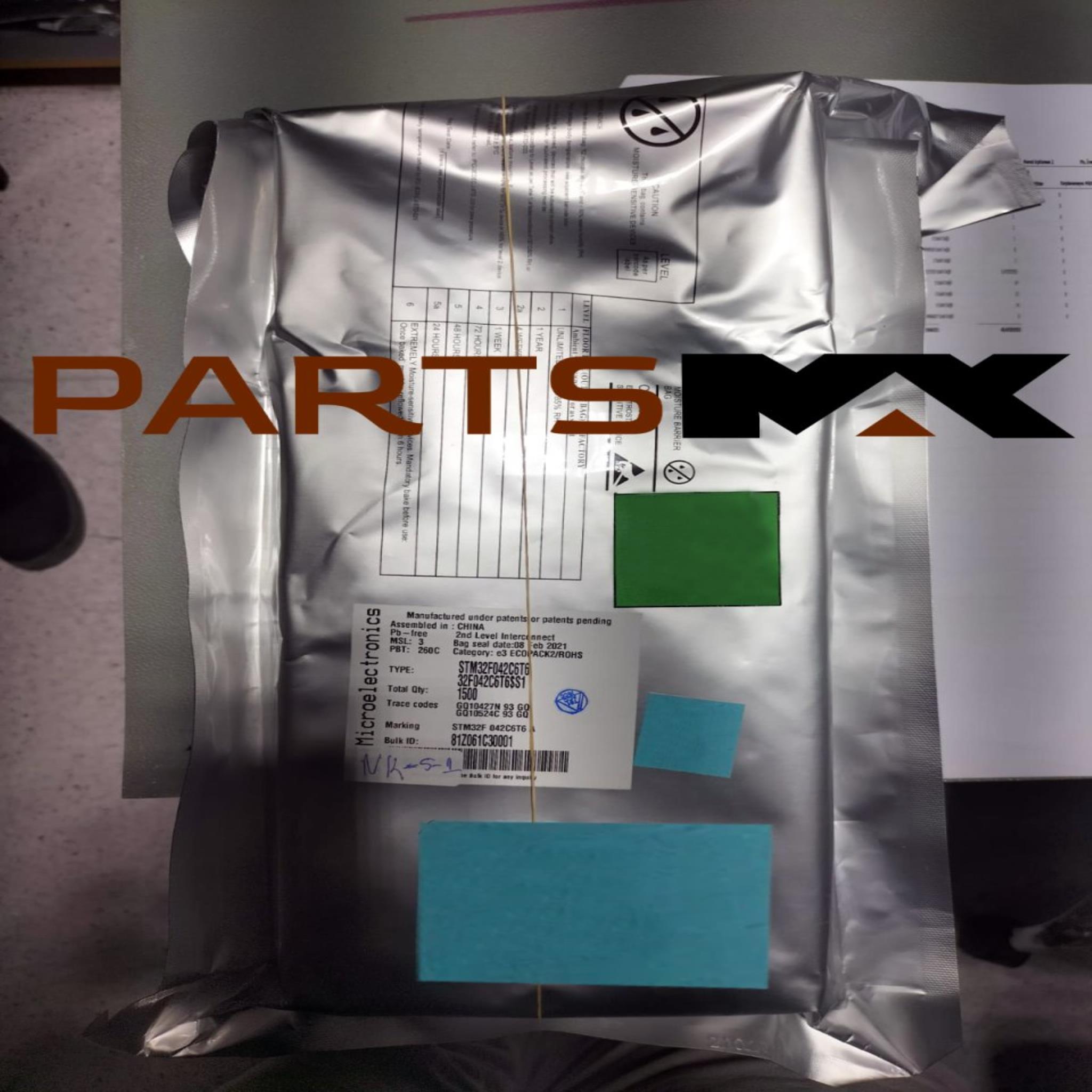 Picture of STM32F042C6T6 STMicroelectronics | Partsmax Türkiye