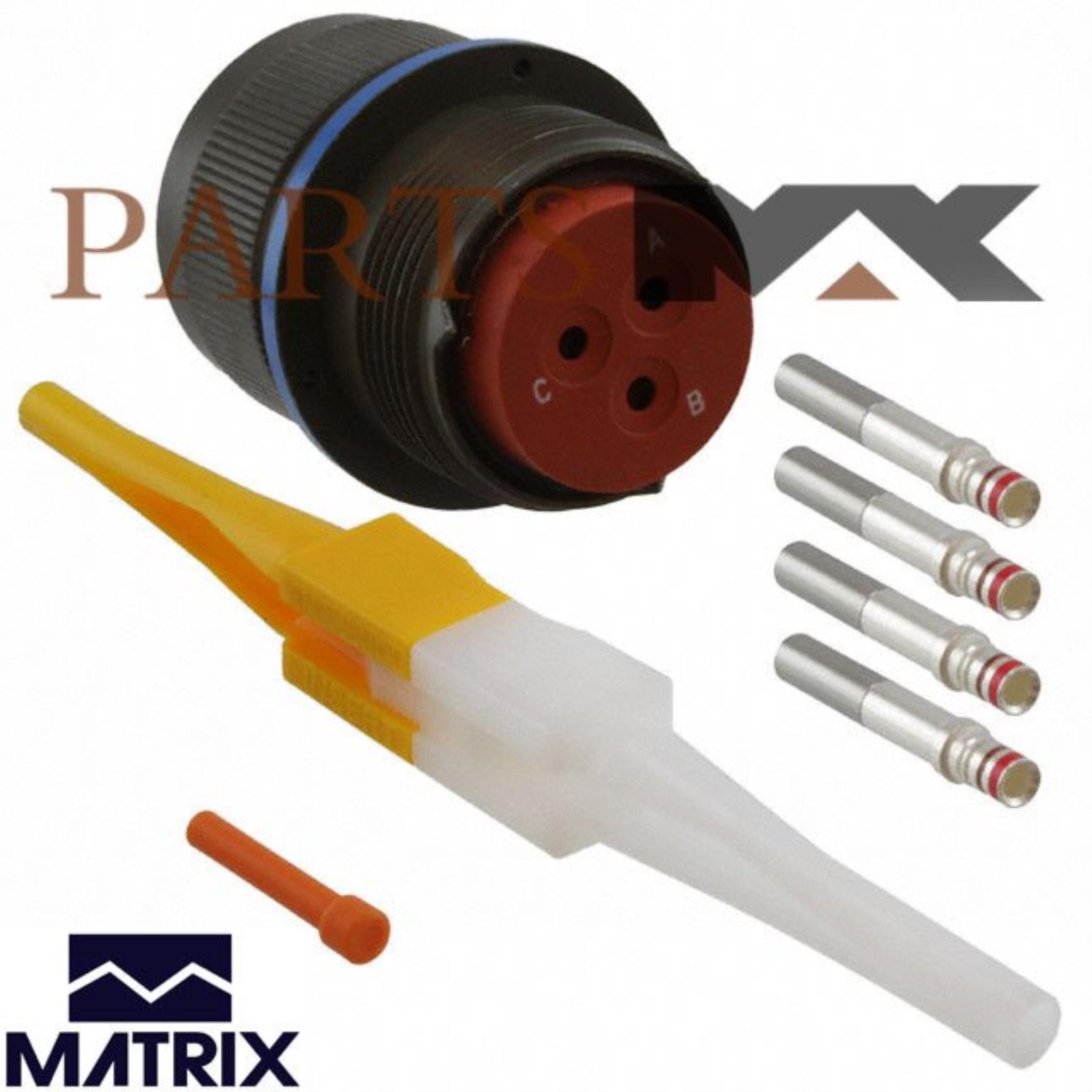 Picture of MS3456W16-10S Matrix Circular Connector | Partsmax Türkiye