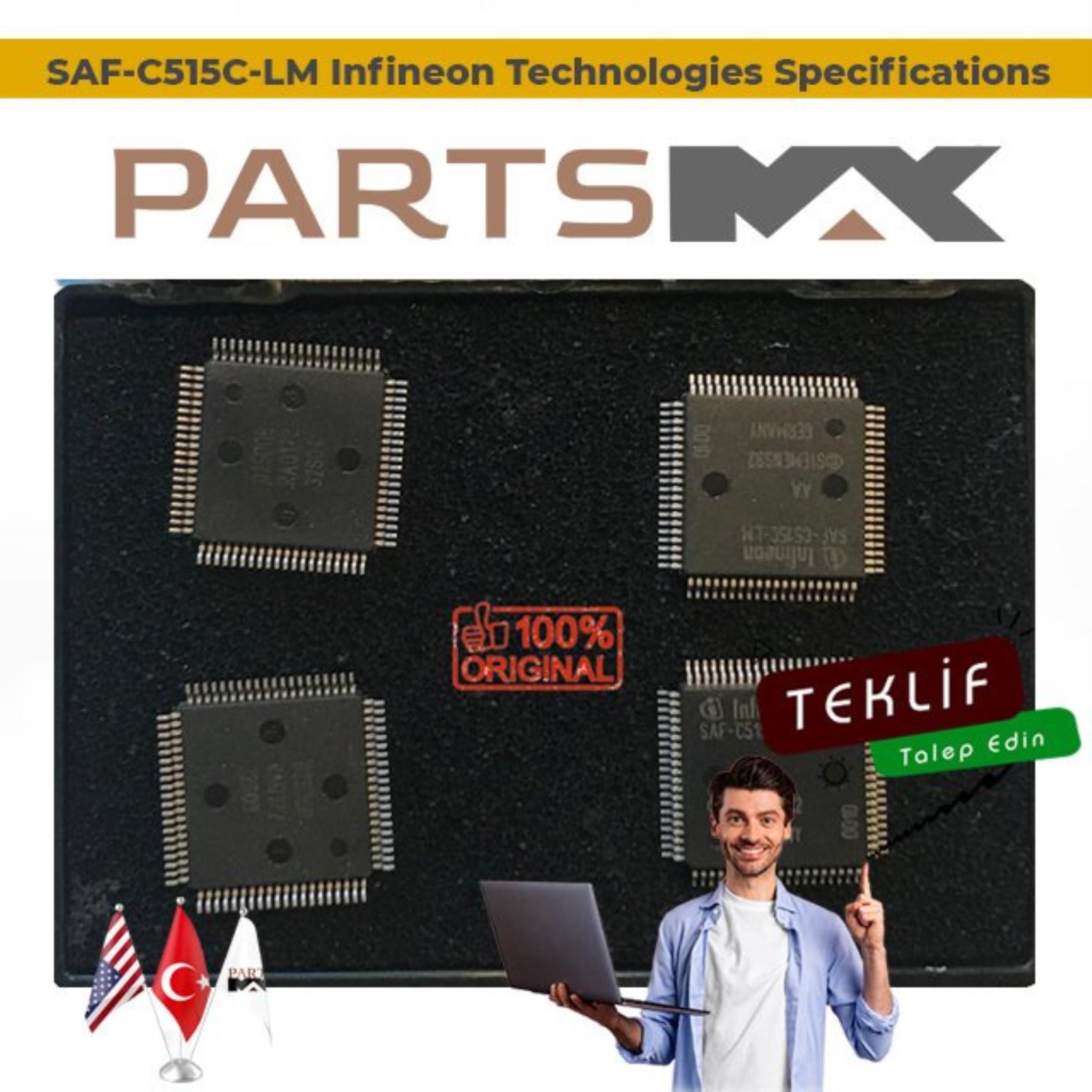 Picture of SAF-C515C-LM Infineon Technologies Specifications