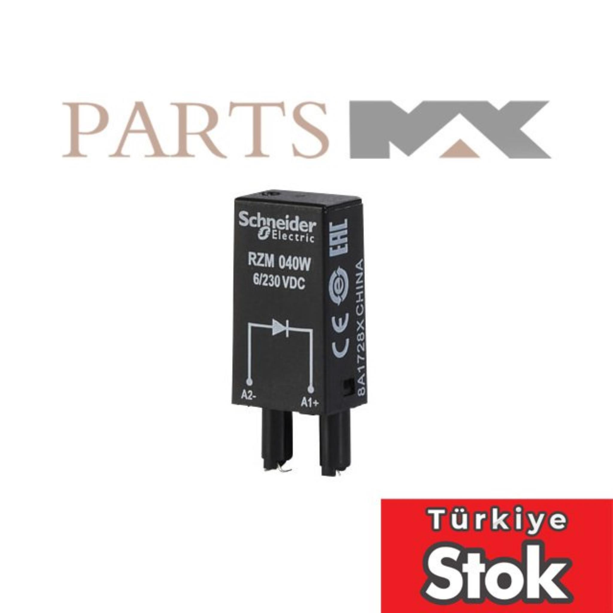 Picture of RZM040W - diyot - 6..230 V DC | Schneider Electric Türkiye | Partsmax Türkiye
