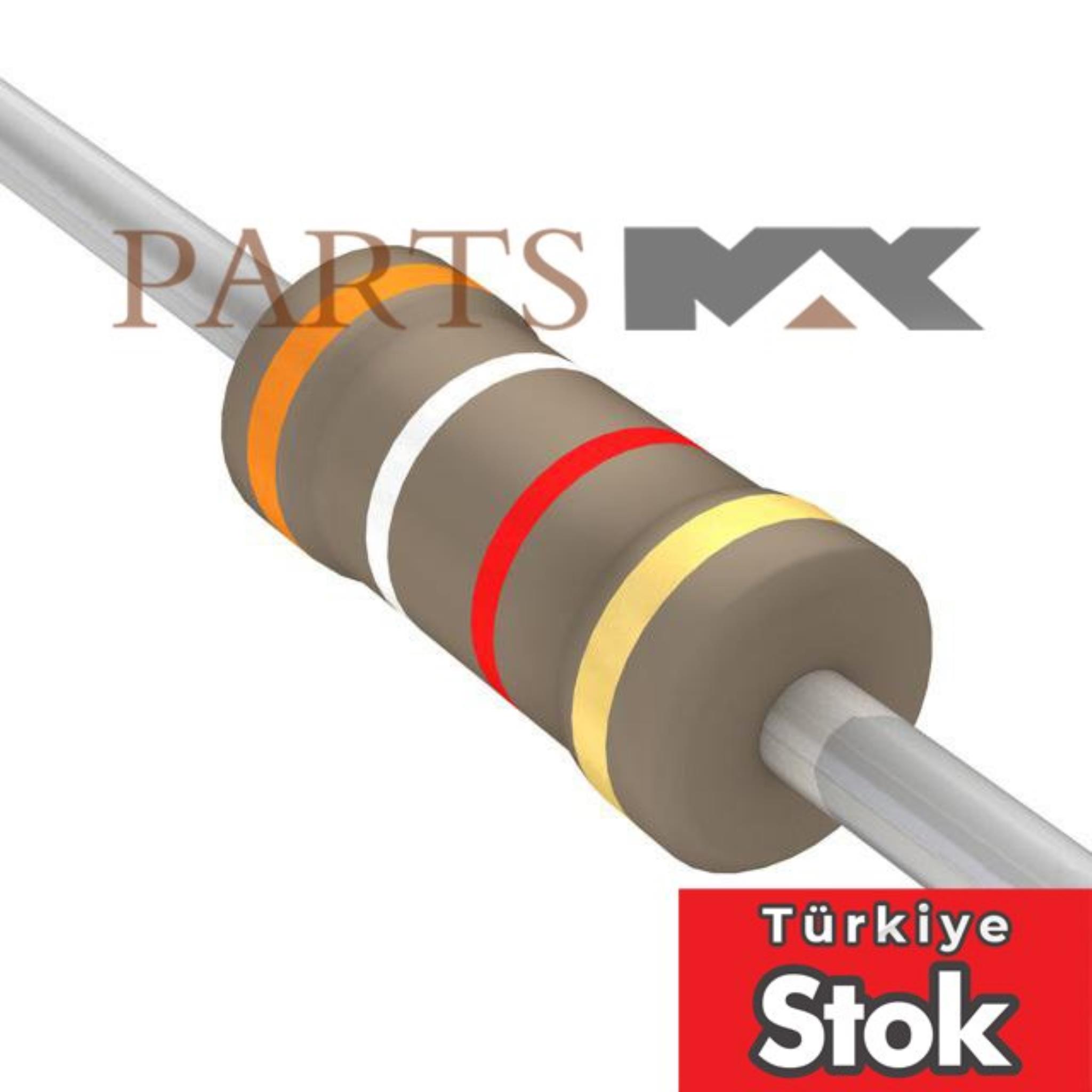 Picture of CFR-50JB-52-3K9 YAGEO | Resistors | Partsmax Türkiye